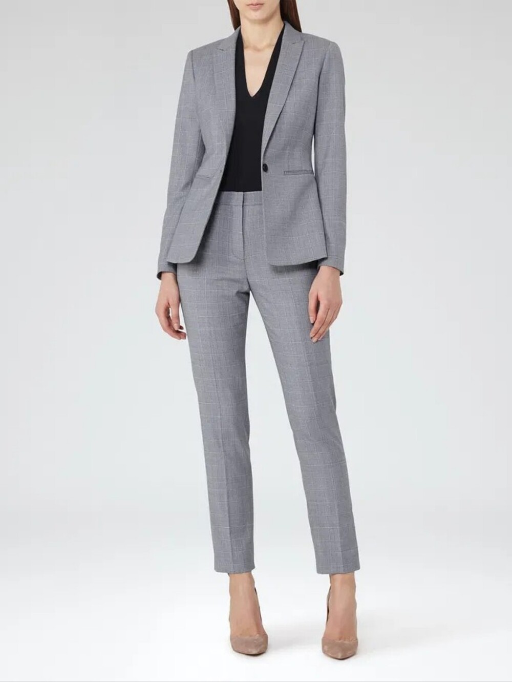 NWT REISS | $225 Nicola Check Trousers
